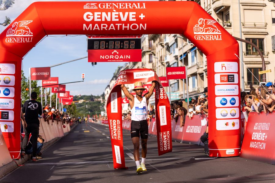 Timothée Bussy vainqueur du Generali Genève Marathon